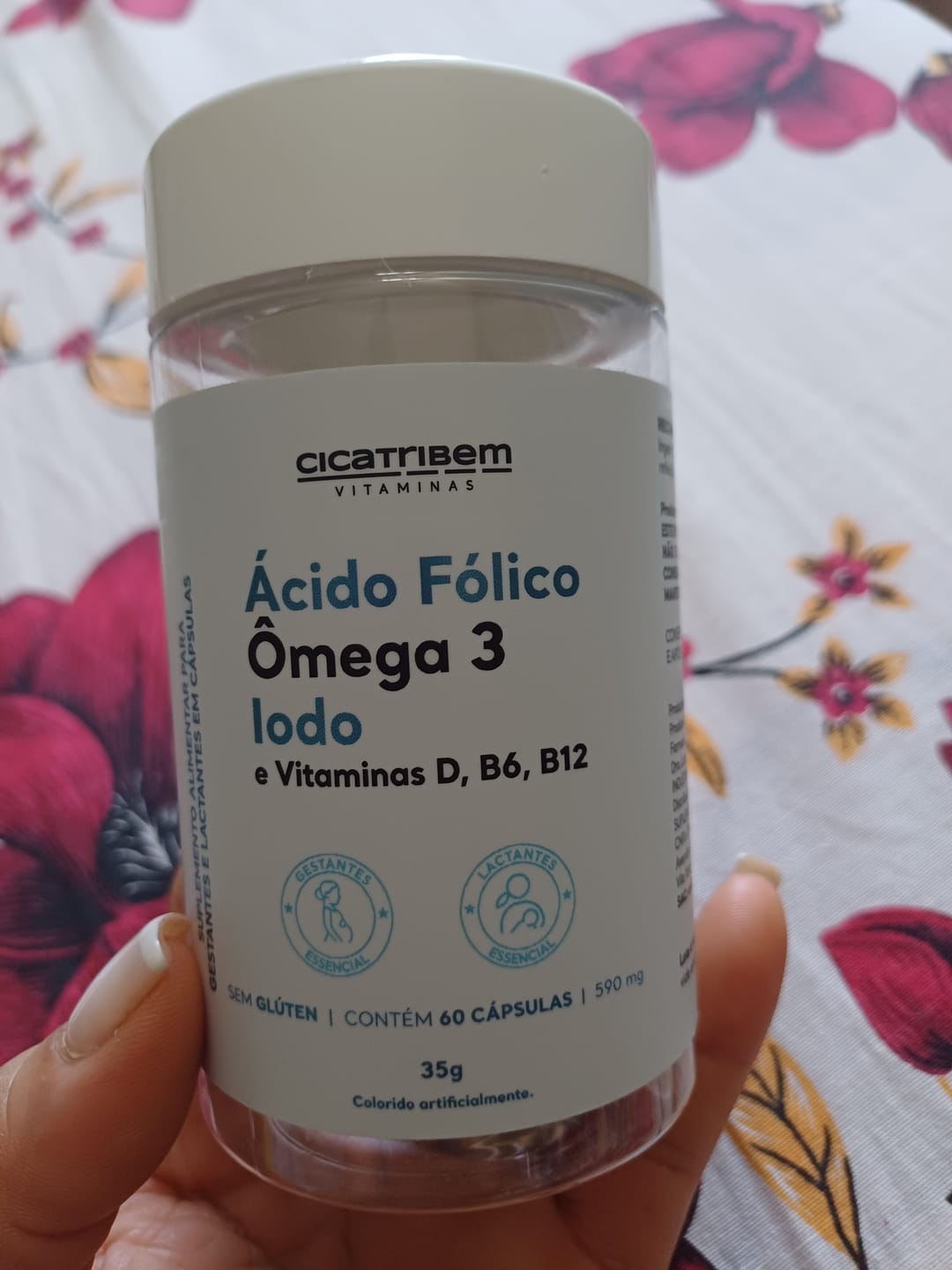 Customer photo review of Multivitamínico com Ácido Fólico