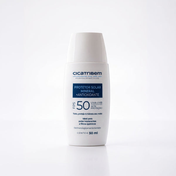 Protetor Solar Mineral Facial FPS 50