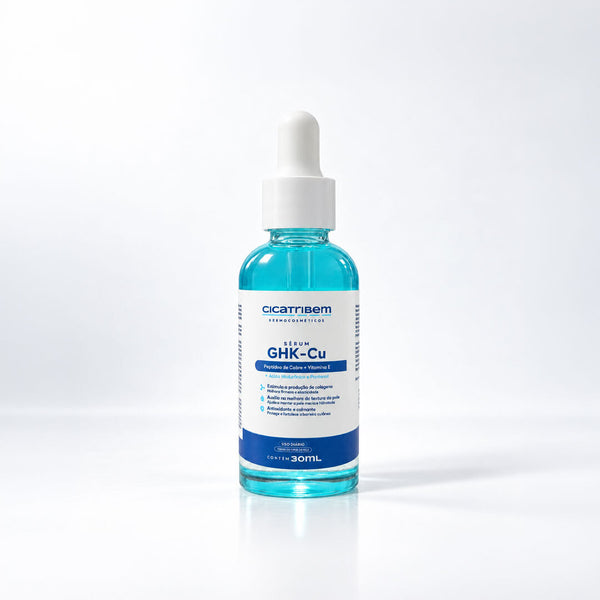 Sérum Facial GHK-Cu com Peptídeos de Cobre
