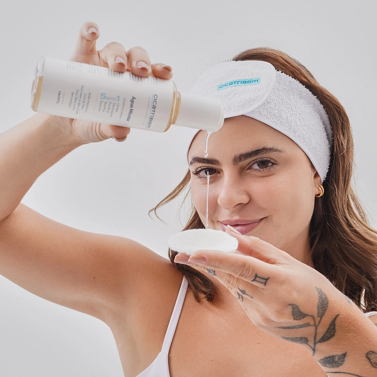 Água Micelar para Limpeza e Hidratação